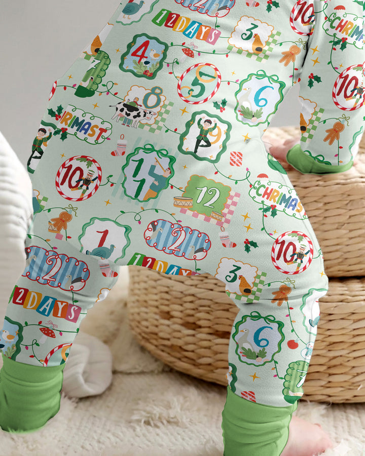 12 Christmas Prayers Bamboo Convertible Zippy