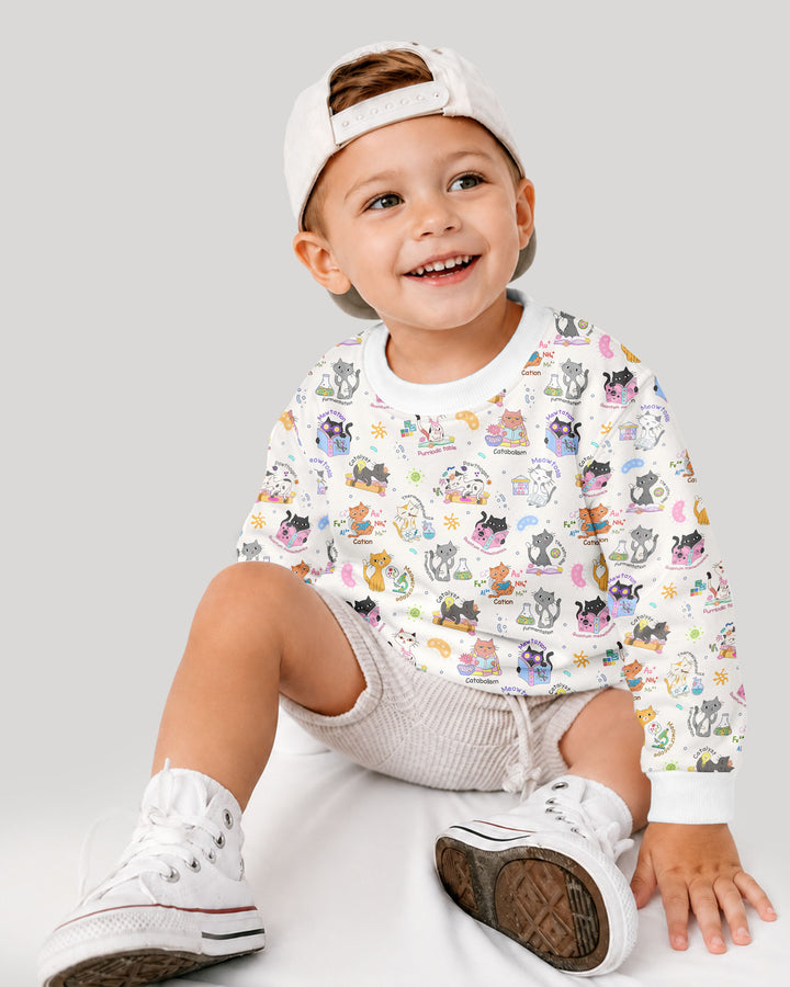 Sweatshirt mit Rundhalsausschnitt aus Bambusfaser
