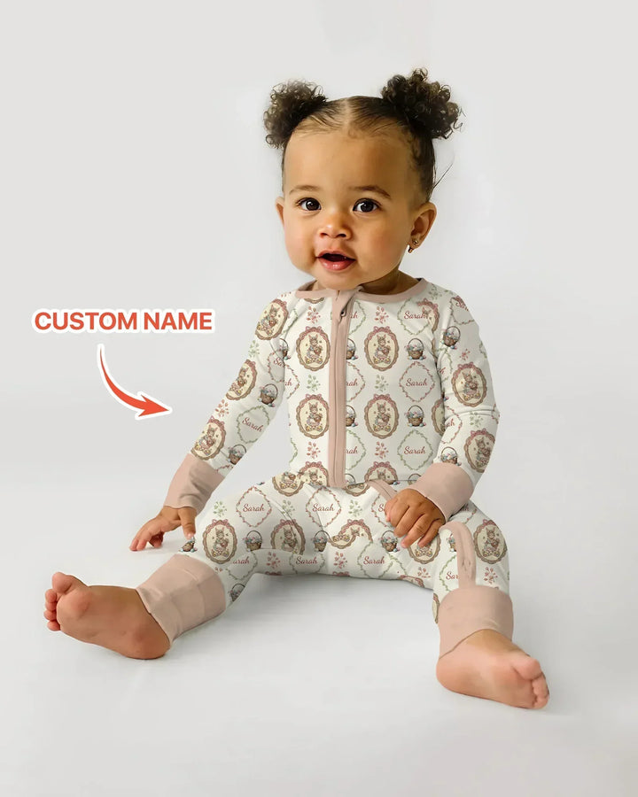 Gerippte Babykleidung mit individuellem Foto - Weich &amp; Skizzenhaft