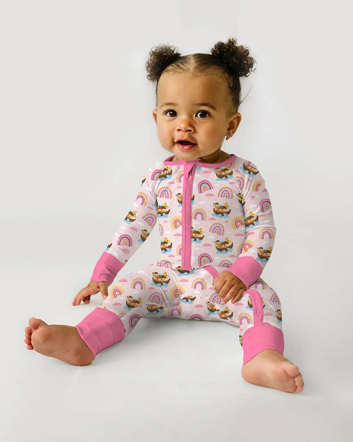 Gerippte Babykleidung mit individuellem Foto - Weich &amp; Skizzenhaft
