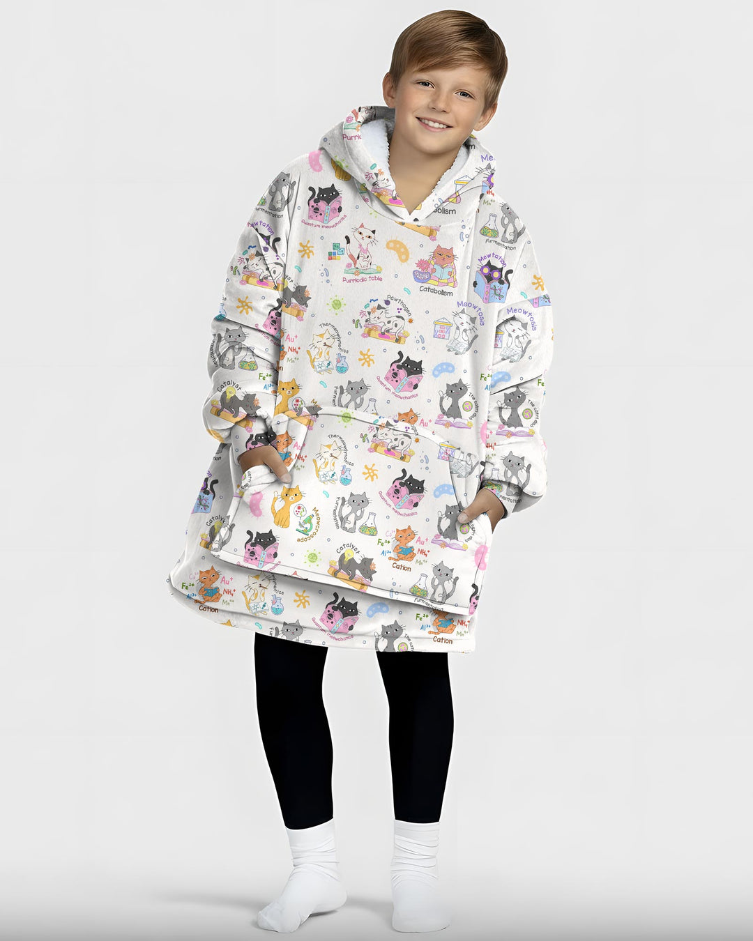 Benutzerdefinierter Bambus-Deckenhoodie (Vorlage)