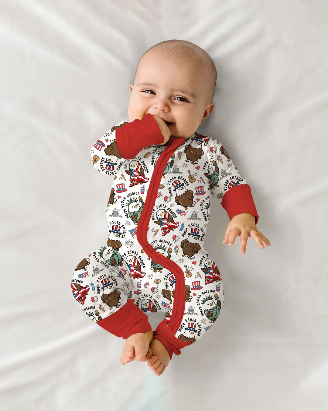 Gerippte Babykleidung mit individuellem Foto - Weich &amp; Skizzenhaft