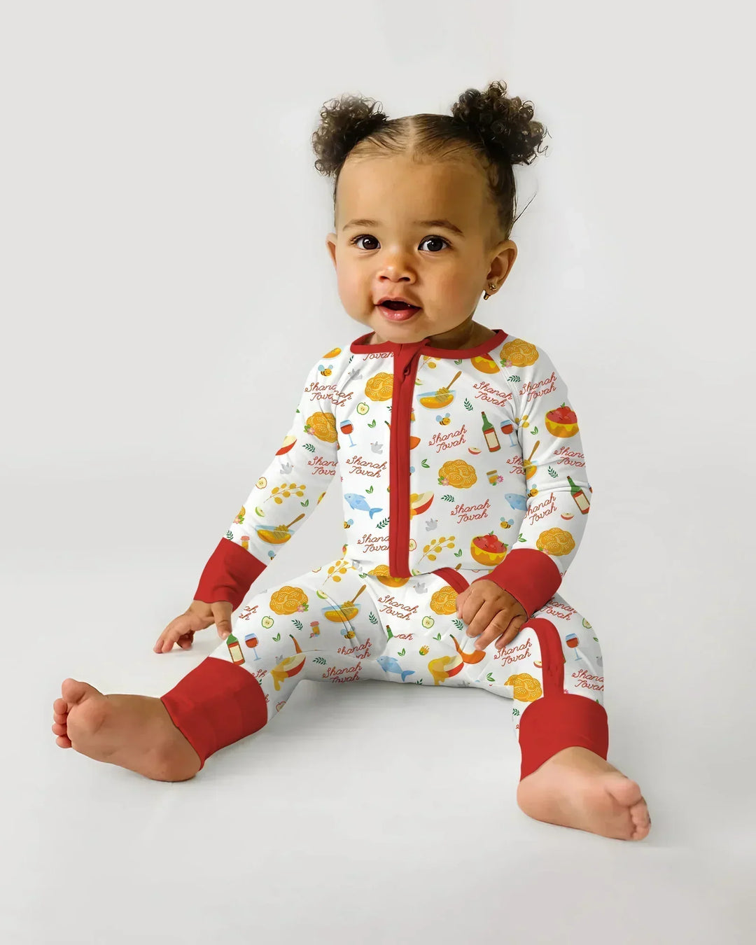 Gerippte Babykleidung mit individuellem Foto - Weich &amp; Skizzenhaft