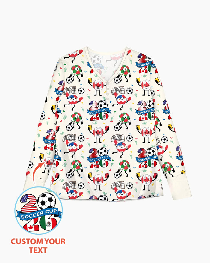 Vorlage Bambus Damen Pyjama Set