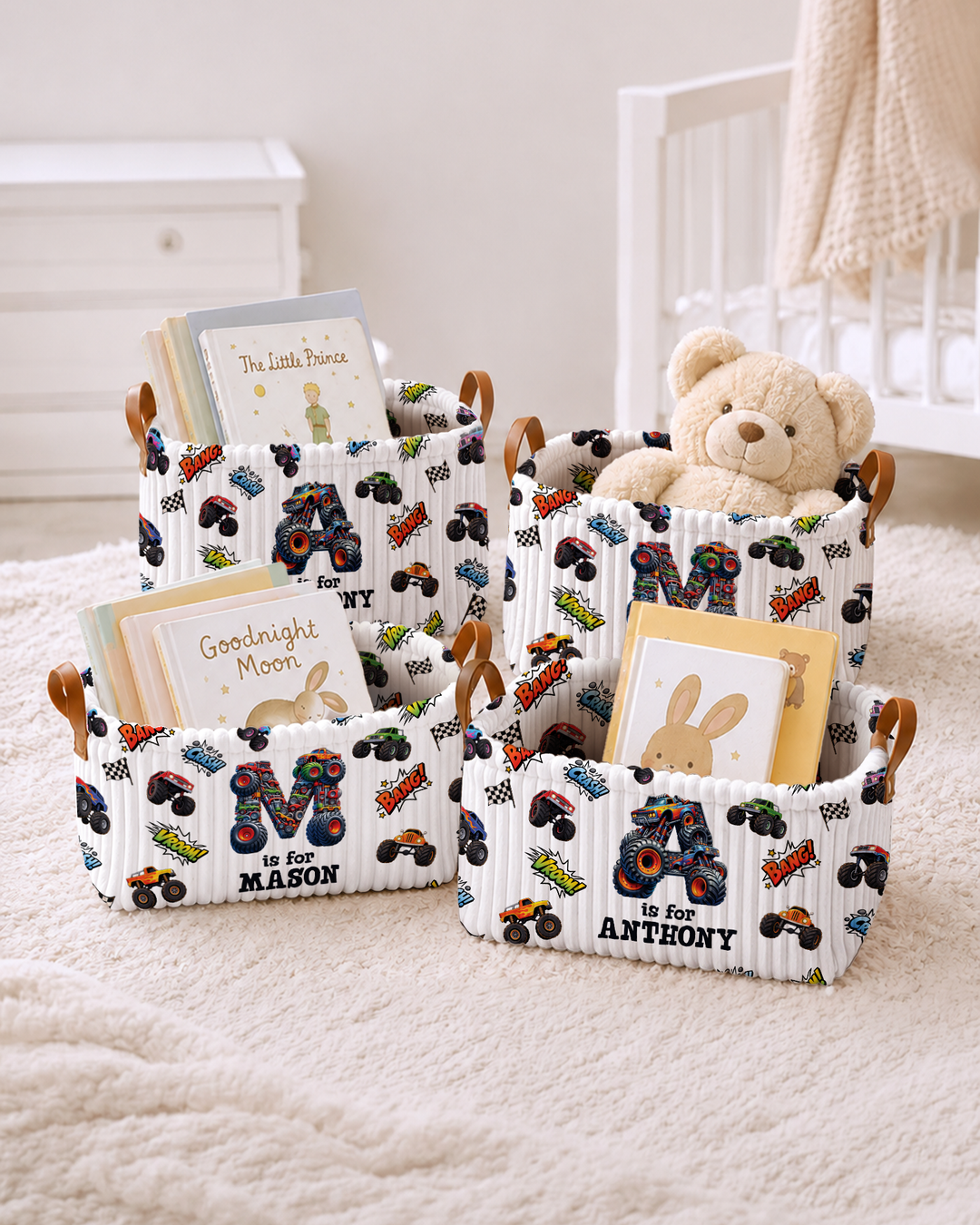 Toys Are For Baby Boy Shower Basket