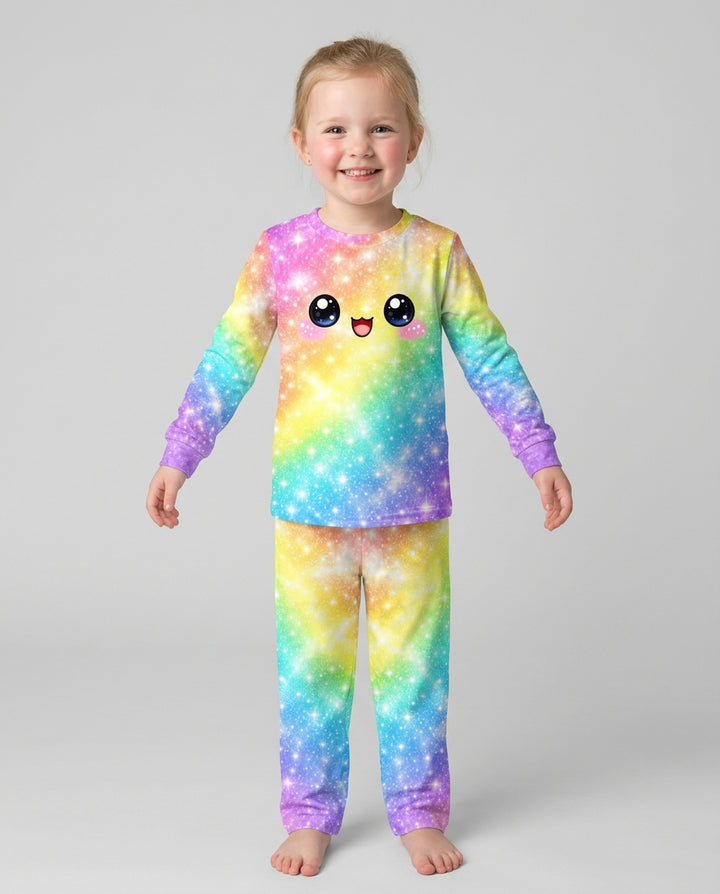 Cute Dumplings Emoji Gift For Squishy Hunter Bamboo Two Piece Long Sleeve Pajama Set