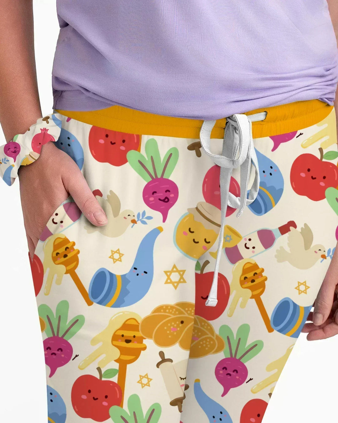 Shana Tova Rosch Haschana Bambus Pyjama-Set für Damen
