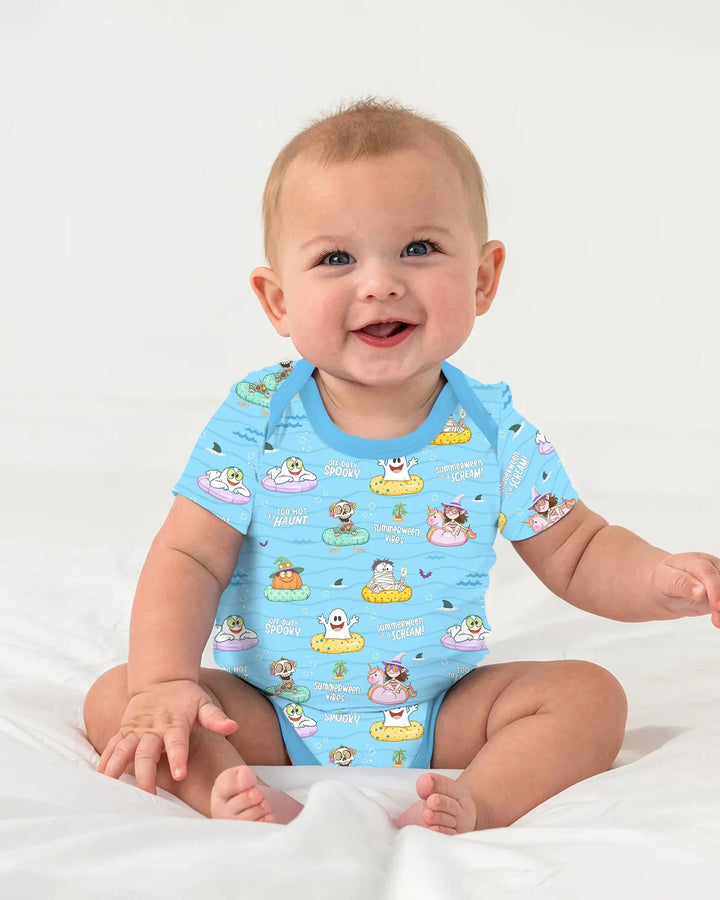 Gerippte Babykleidung mit individuellem Foto - Weich &amp; Skizzenhaft