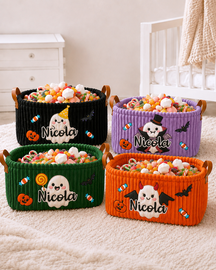 Trick or Treat Shower Basket