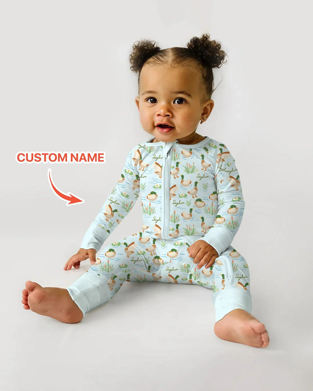 Gerippte Babykleidung mit individuellem Foto - Weich &amp; Skizzenhaft
