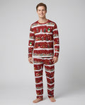Dachshund Through The Snow Bamboo Men's Pajama Set
