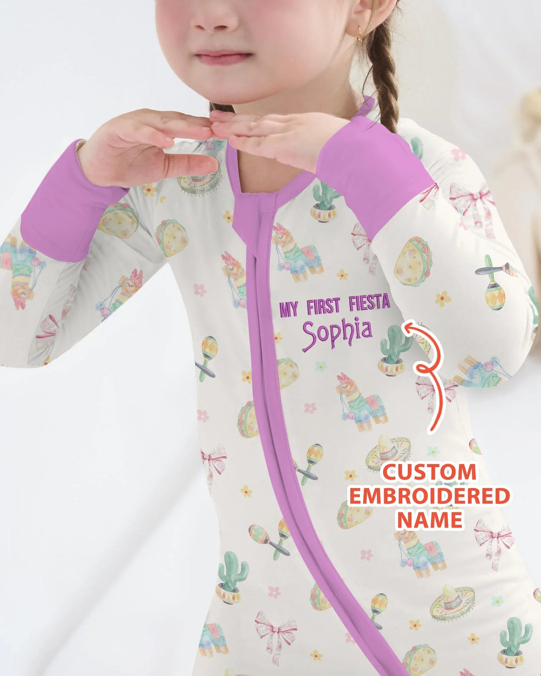 Gerippte Babykleidung mit individuellem Foto - Weich &amp; Skizzenhaft