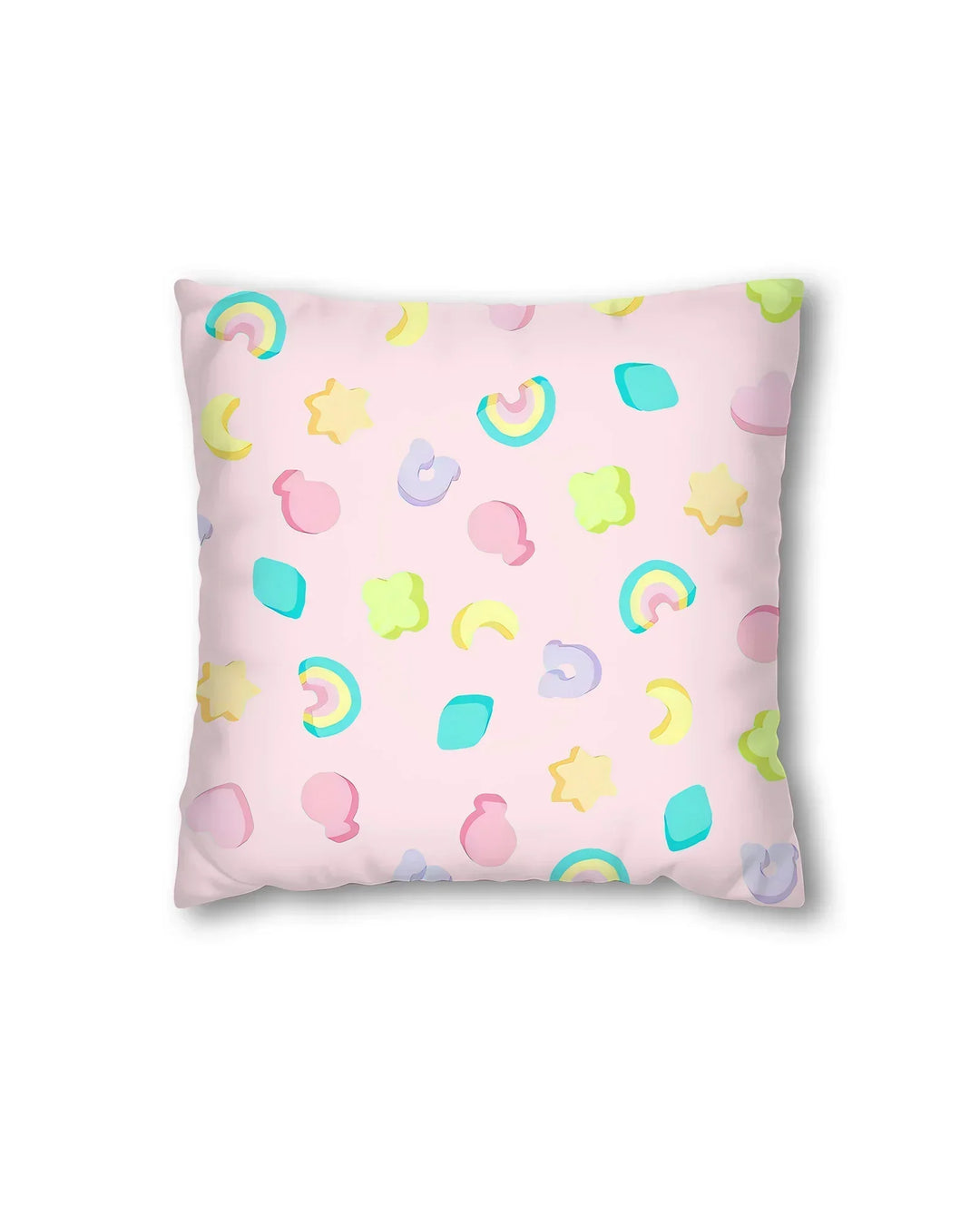 Pastel Lucky Charms Scatter Bamboo Pillow Case