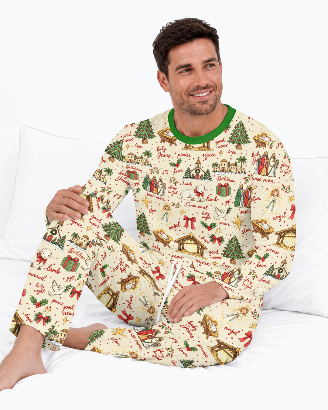 Tis The Season Family Matching Bamboo Men's Pajama Set