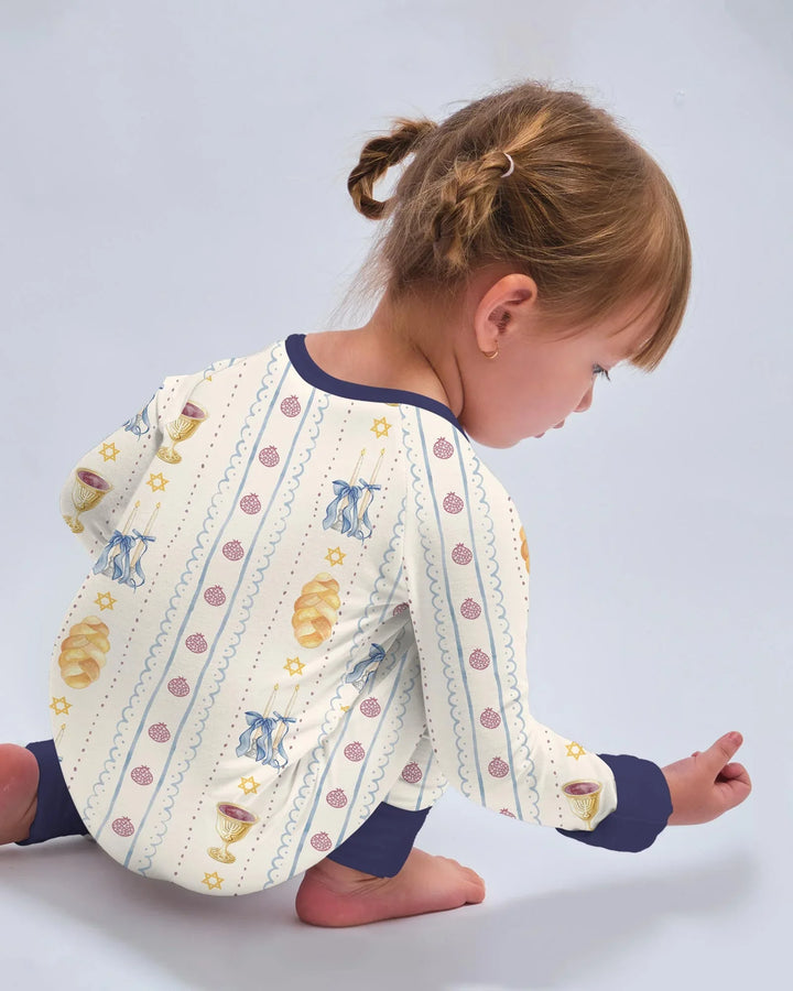 Gerippte Babykleidung mit individuellem Foto - Weich &amp; Skizzenhaft