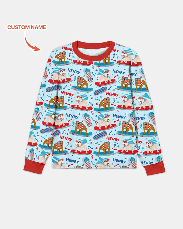 Vorlage Benutzerdefiniertes Herren-Pyjama-Set