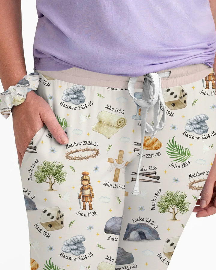 He Is Risen Family Matching Bamboo Women Pajama Set