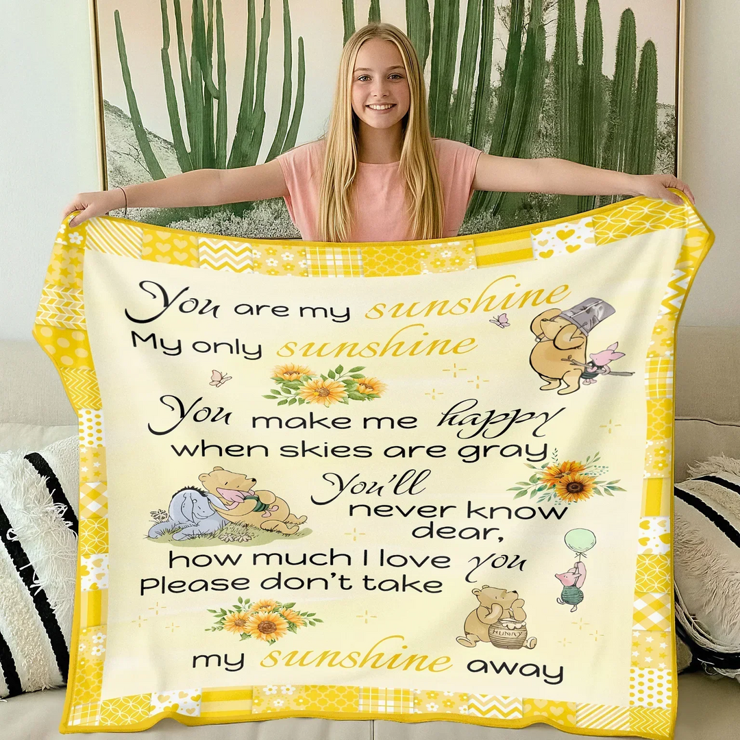 My Little Sunshine Bamboo Blanket