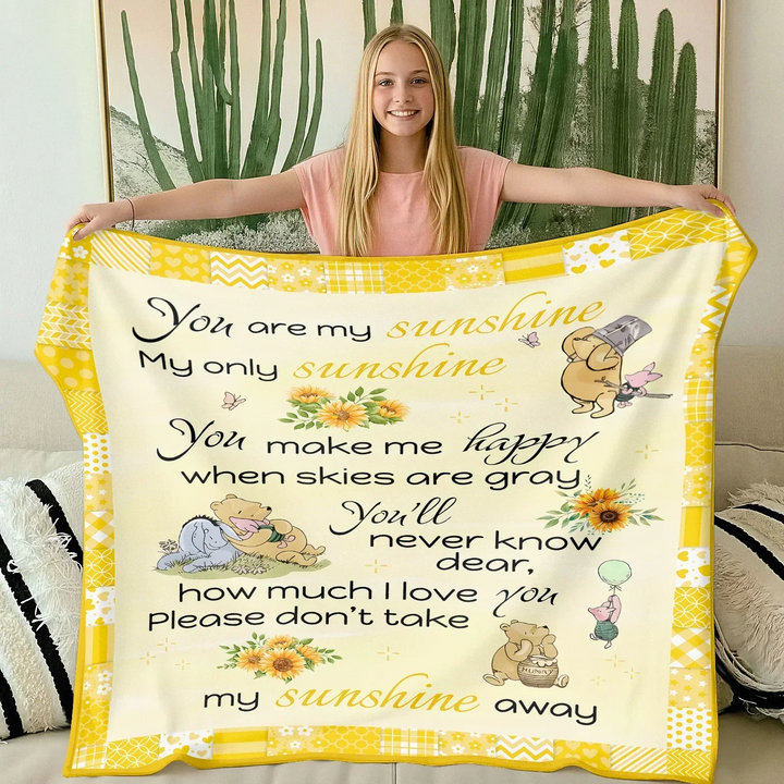 My Little Sunshine Bamboo Blanket
