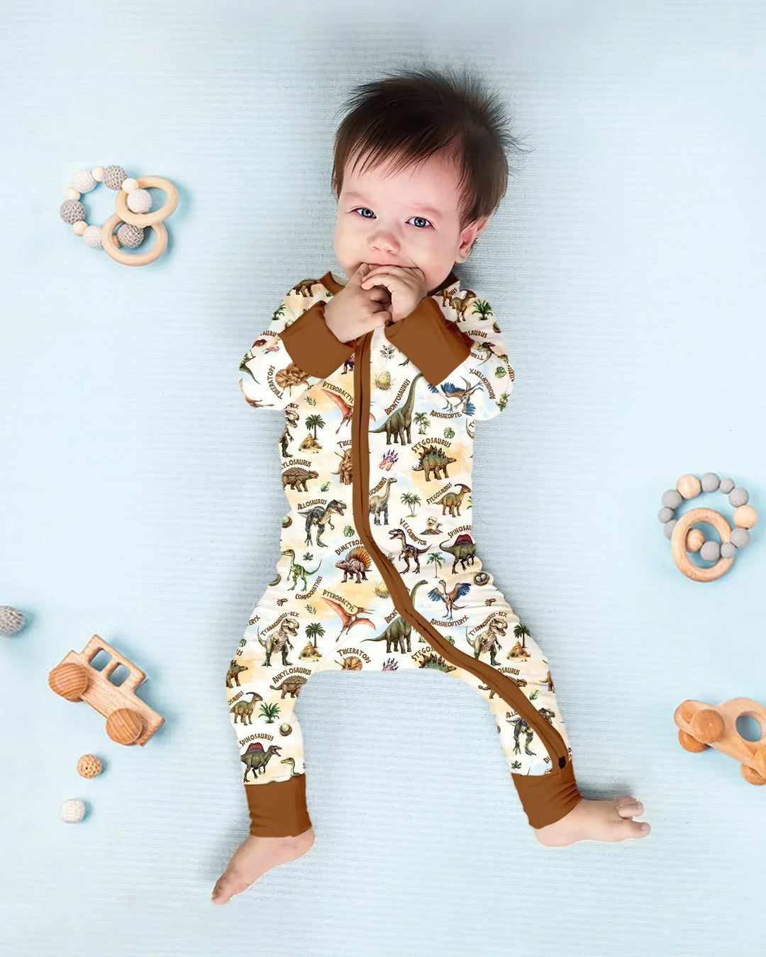 Gerippte Babykleidung mit individuellem Foto - Weich &amp; Skizzenhaft