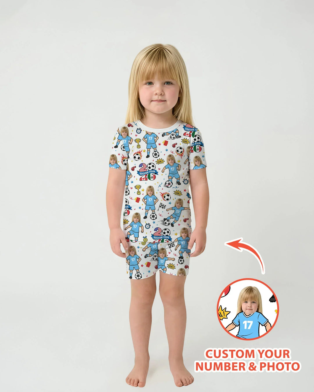 Schlafanzug-Set zweiteilig, kurze Ärmel, kurze Hose, Bambus