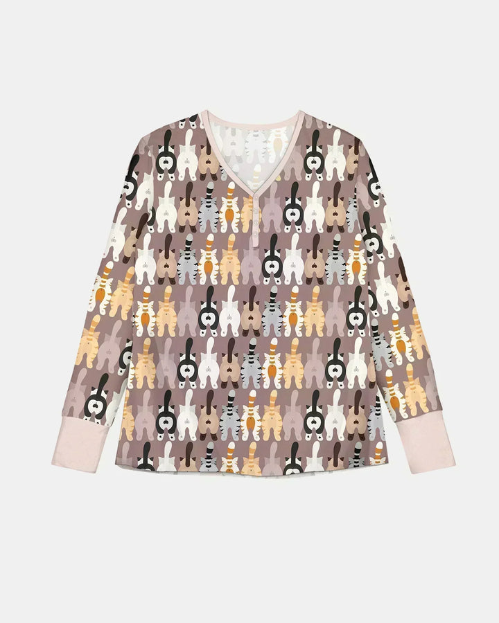 Cheeky Tails Bambus-Pyjama-Set für Damen