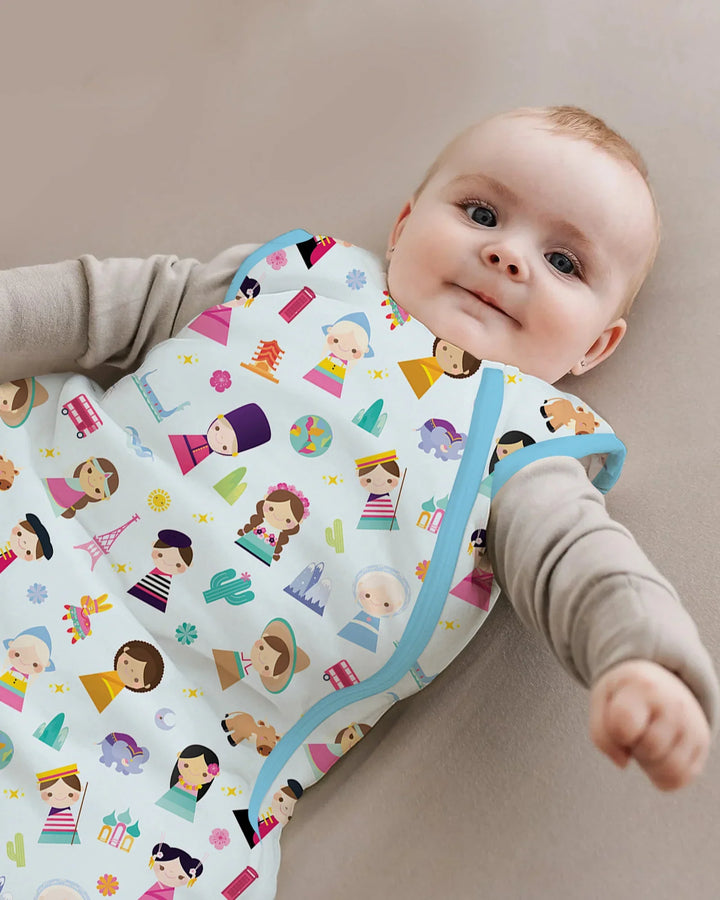 Tiny Friends Around the World Bamboo Sleep Bag