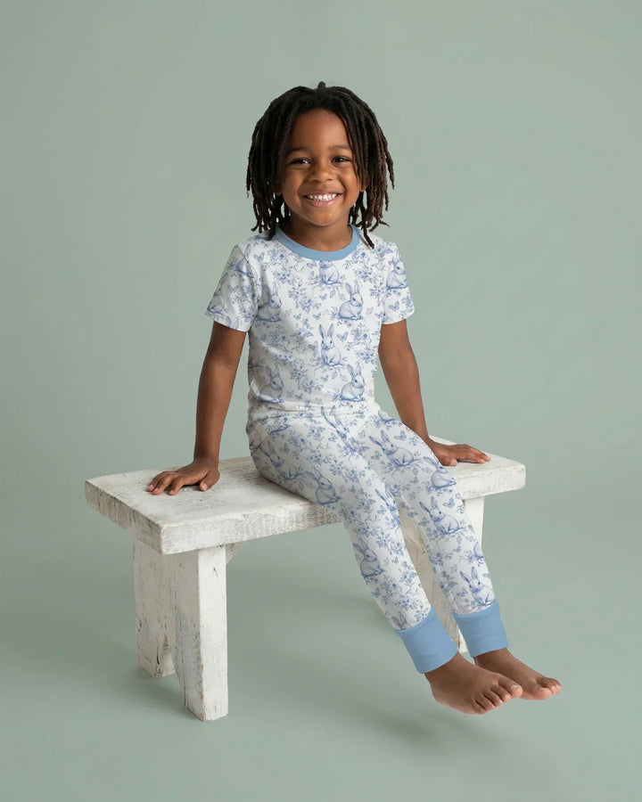 Zweiteiliges, kurzärmliges Pyjama-Set mit Marienkäfern
