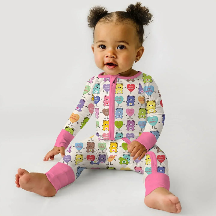 Gerippte Babykleidung mit individuellem Foto - Weich &amp; Skizzenhaft