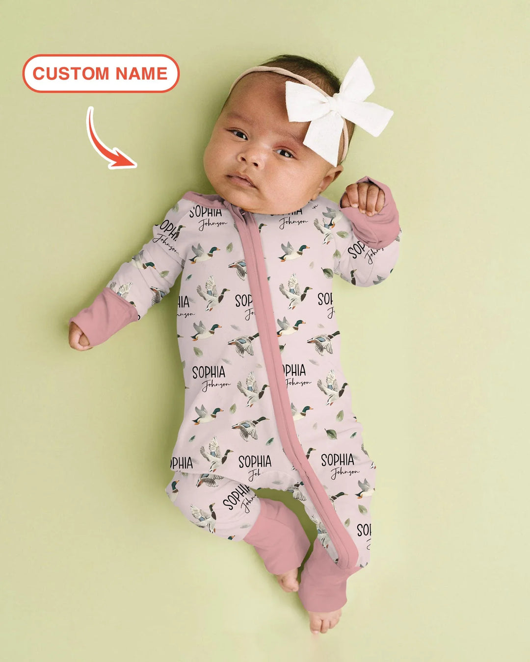 Gerippte Babykleidung mit individuellem Foto - Weich &amp; Skizzenhaft