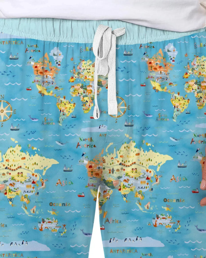 Vorlage Herren-Pyjama-Set