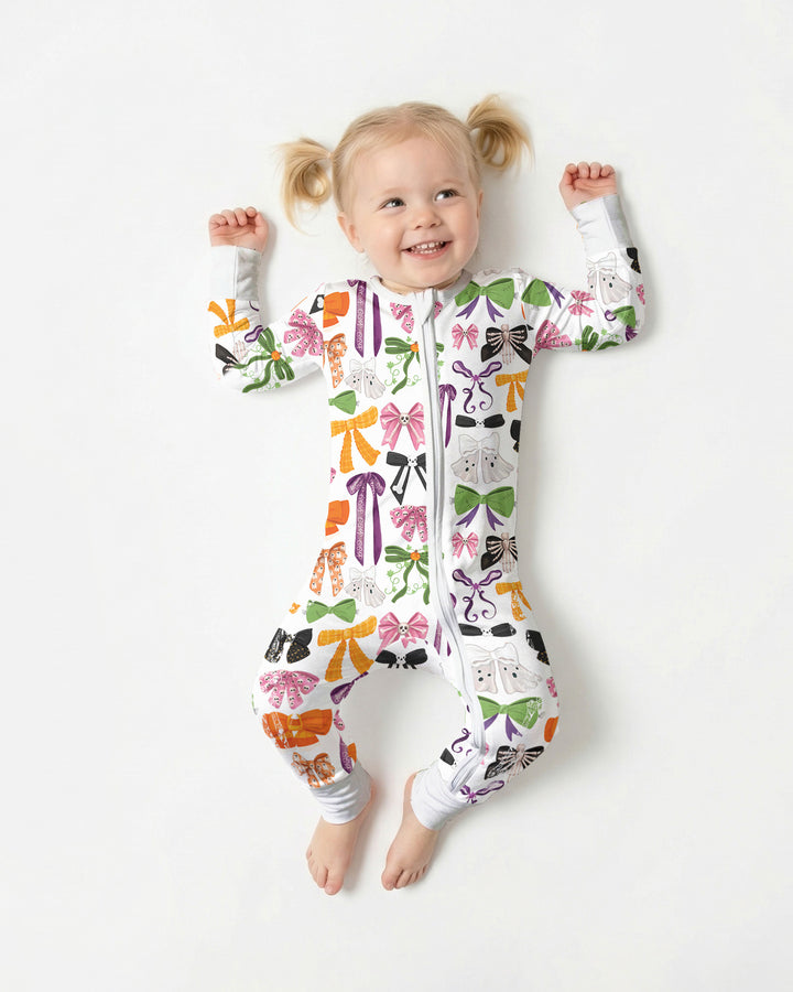 Halloween Coquette Bows Bamboo Convertible Zippy