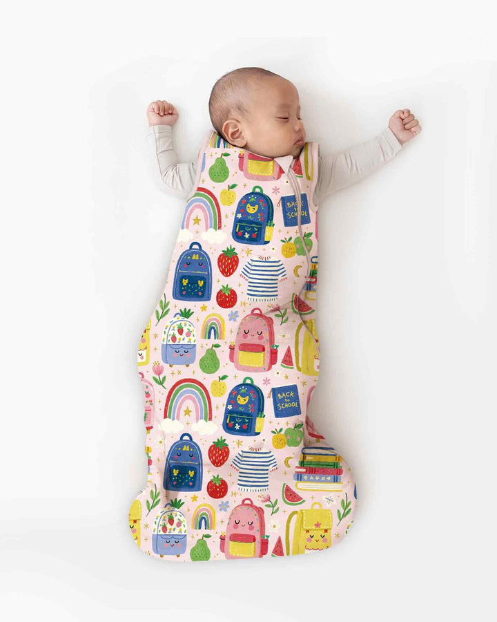 Sweet Rainbow School Adventure Bamboo Sleep Bag