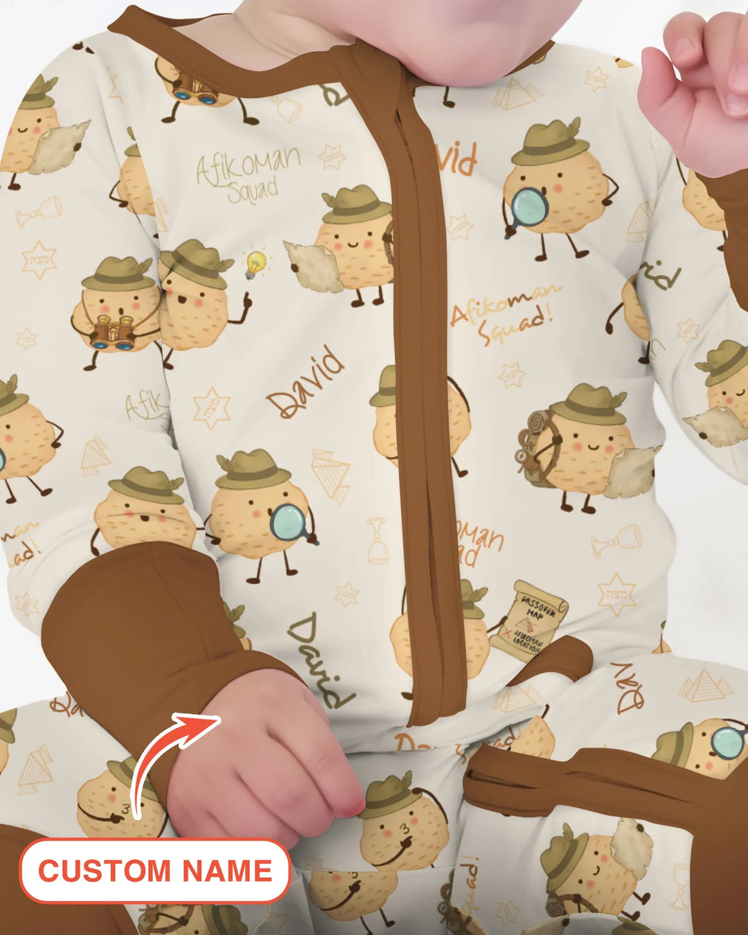 Gerippte Babykleidung mit individuellem Foto - Weich &amp; Skizzenhaft