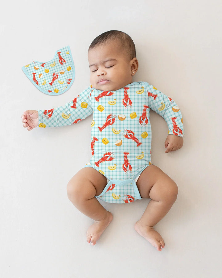 Preppy Crawfish Season Bamboo Bodysuit