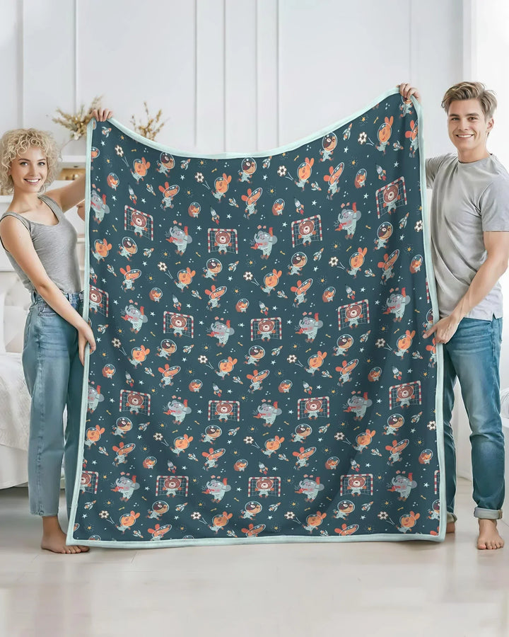 Vorlage Quilt Decke