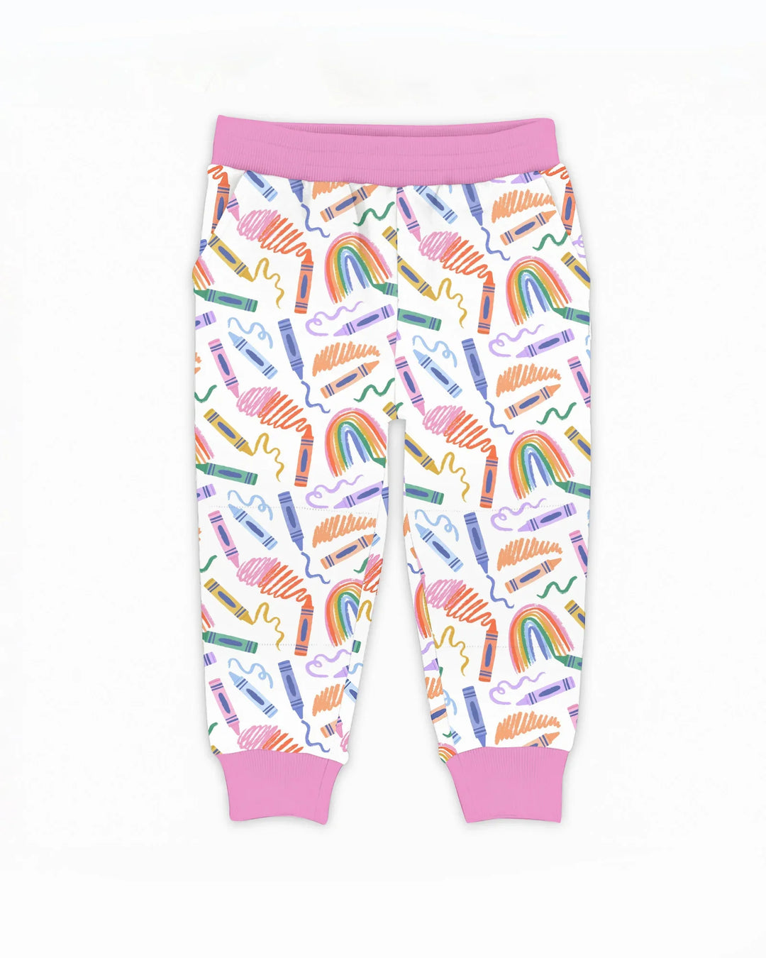 Crayon Chaos Bamboo Jogger