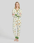 Vorlage Bambus Damen Pyjama Set