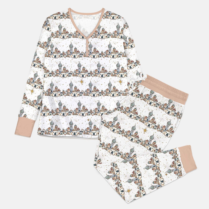 Vorlage für individuelles Damen-Pyjama-Set