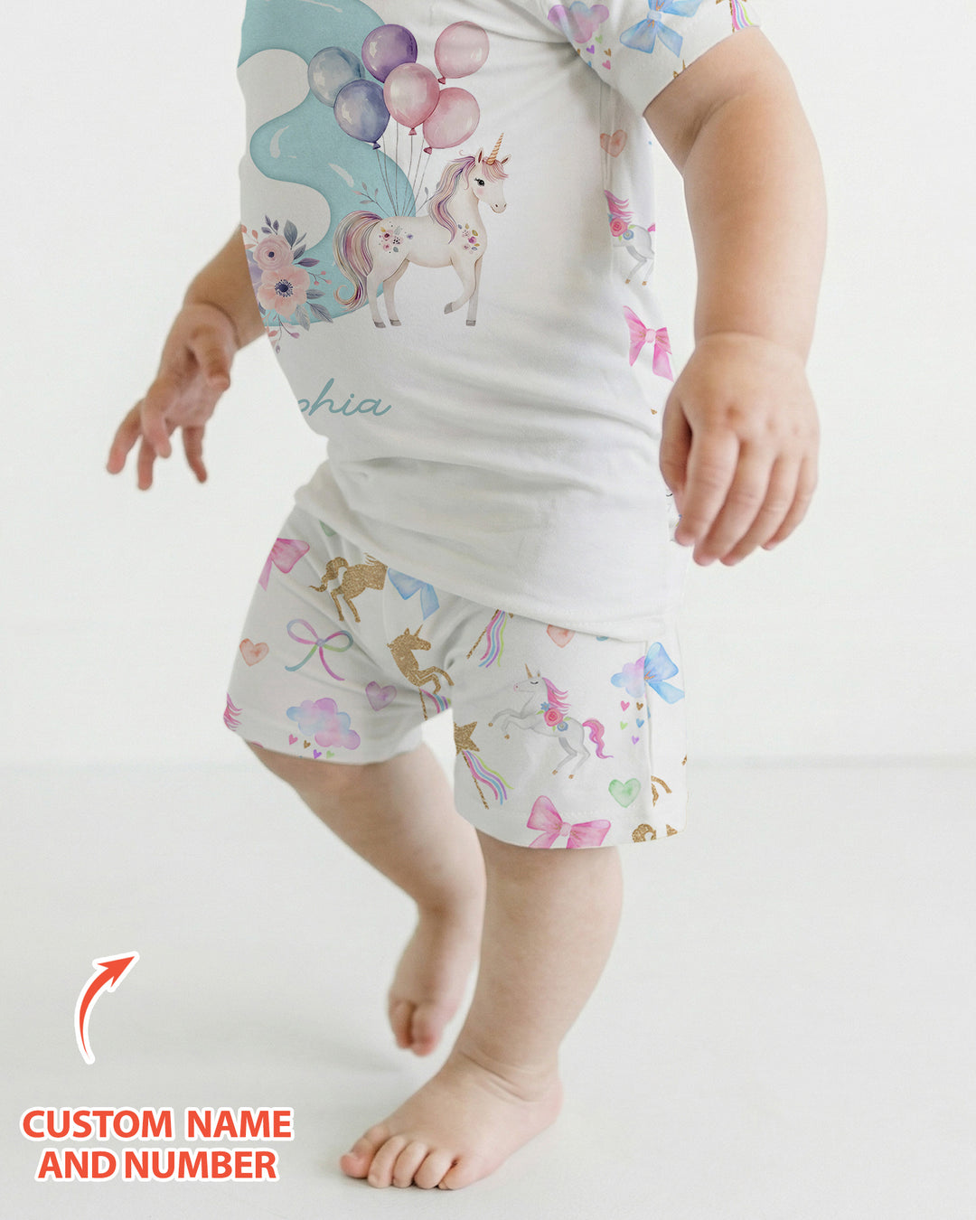Custom Name When I Wake Up I Will Be Birthday Bamboo Two Piece Short Sleeve Shorts Pajama Set