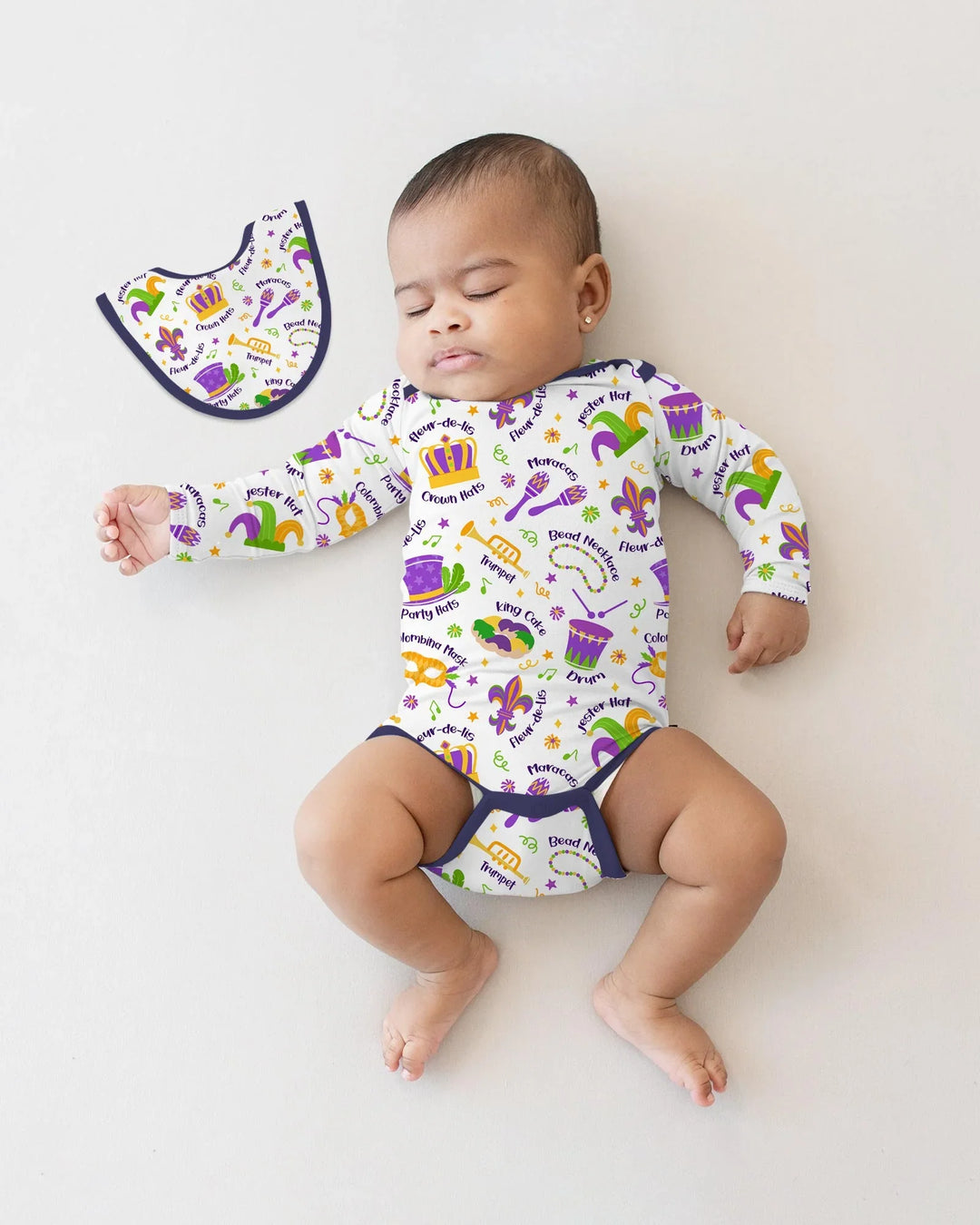 Gerippte Babykleidung mit individuellem Foto - Weich &amp; Skizzenhaft
