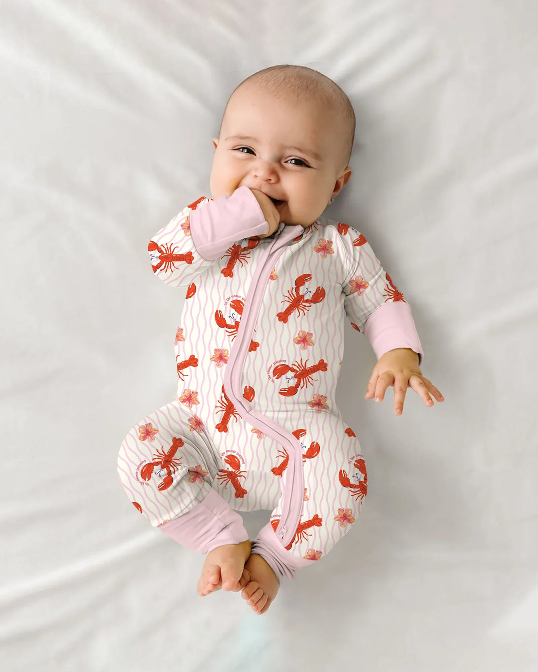 Gerippte Babykleidung mit individuellem Foto - Weich &amp; Skizzenhaft