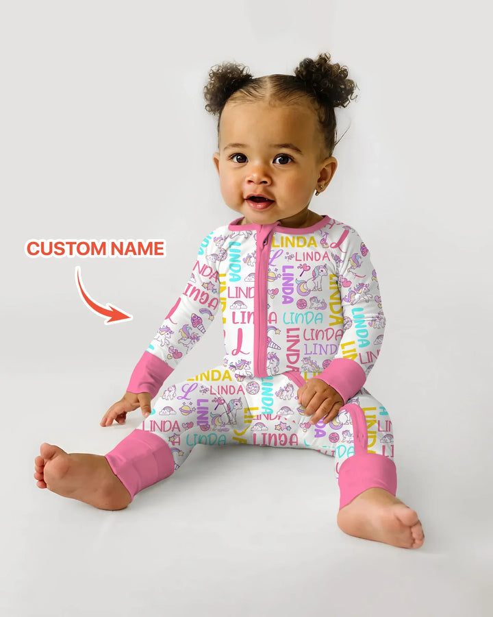 Gerippte Babykleidung mit individuellem Foto - Weich &amp; Skizzenhaft