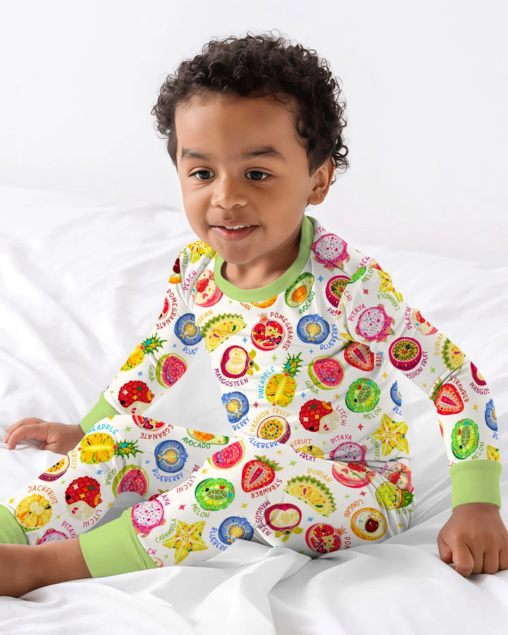 Juicy World Bamboo Two Piece Long Sleeve Pajama Set