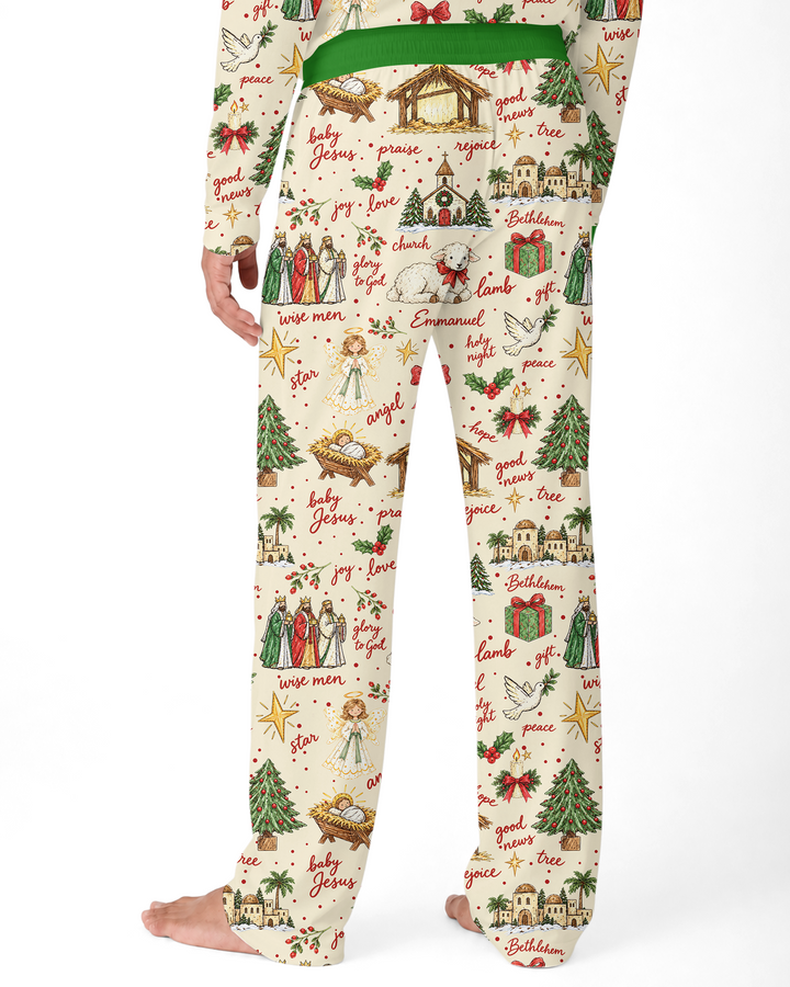Tis The Season Family Matching Bamboo Men's Pajama Set