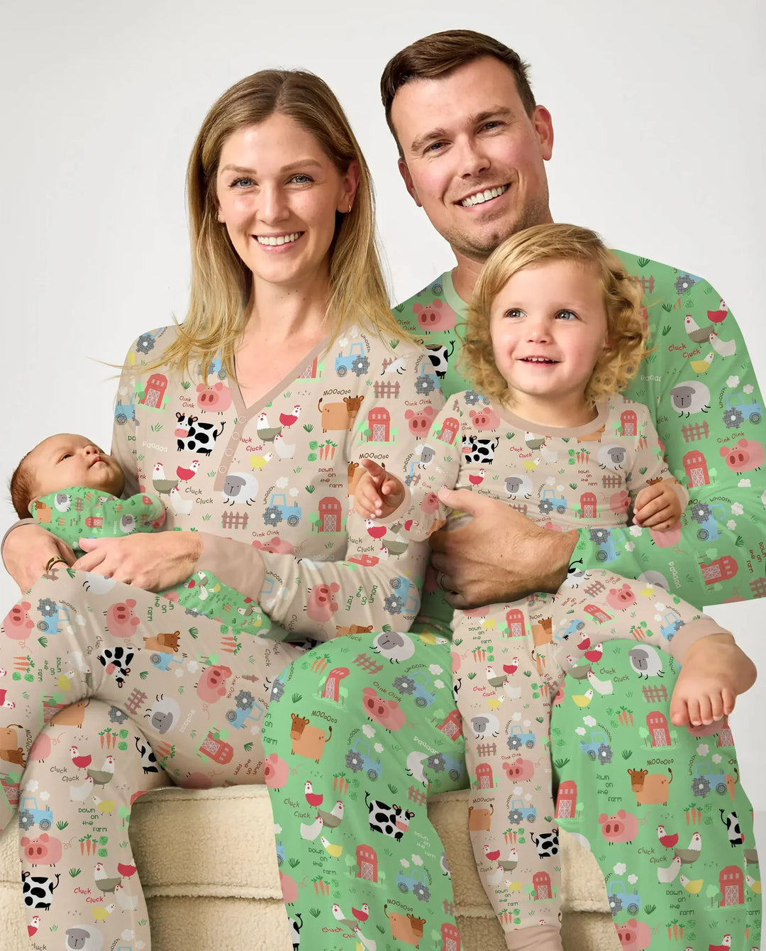 Farm Yard Bamboo Men's Pajama Set