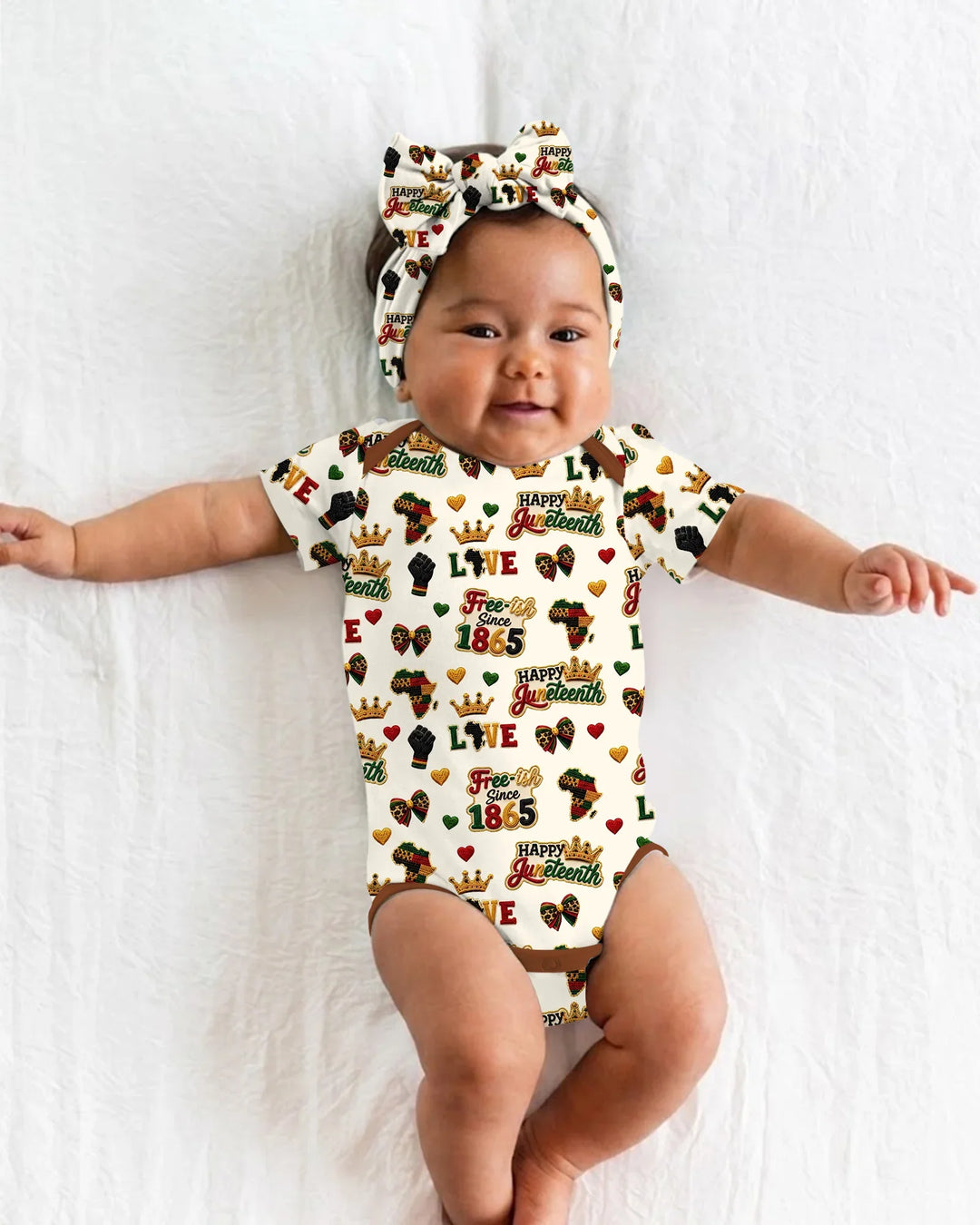 Juneteenth Free-ish Since 1865 Bamboo Bodysuit