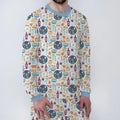 Vorlage Herren-Pyjama-Set