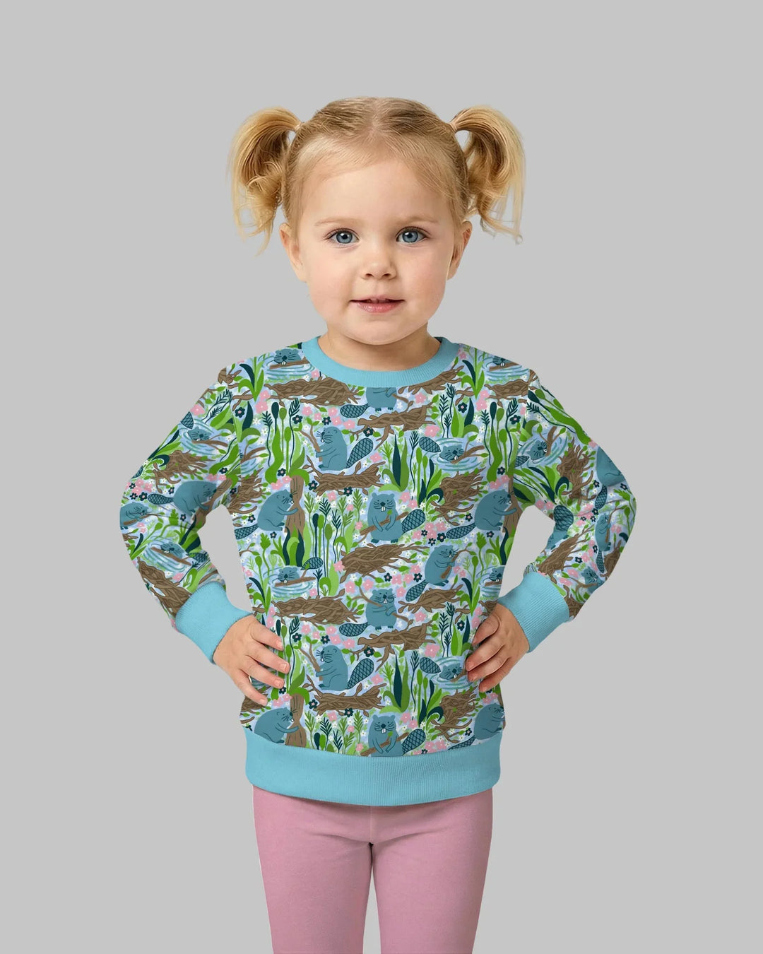 Little Dam Builders Bamboo Crewneck Sweatshirt