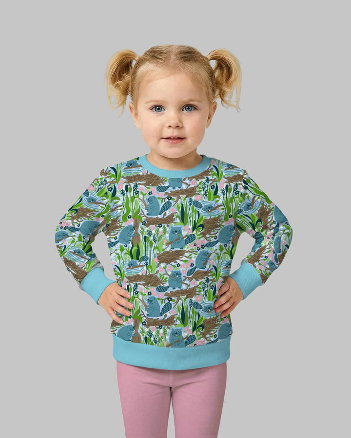 Little Dam Builders Bamboo Crewneck Sweatshirt
